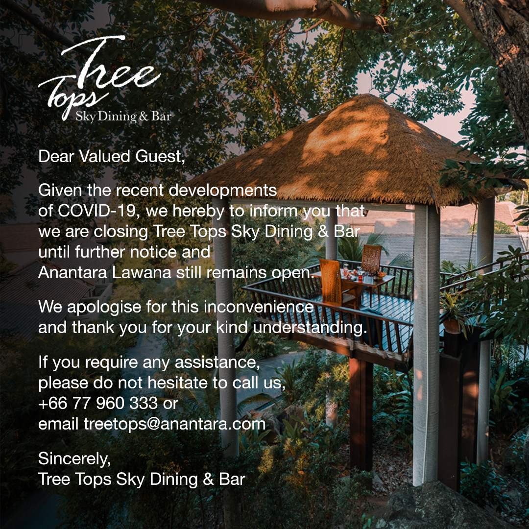 Chaweng Restaurants Tree Tops Sky Dining & Bar Official Site